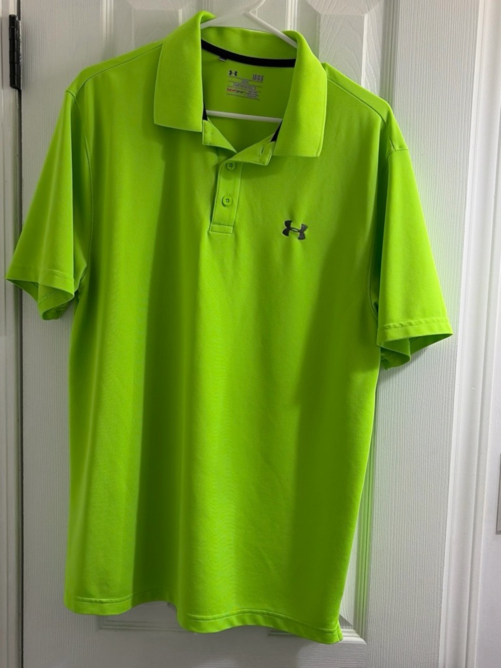 Under Armour Men’s Polo - Neon Lime Green